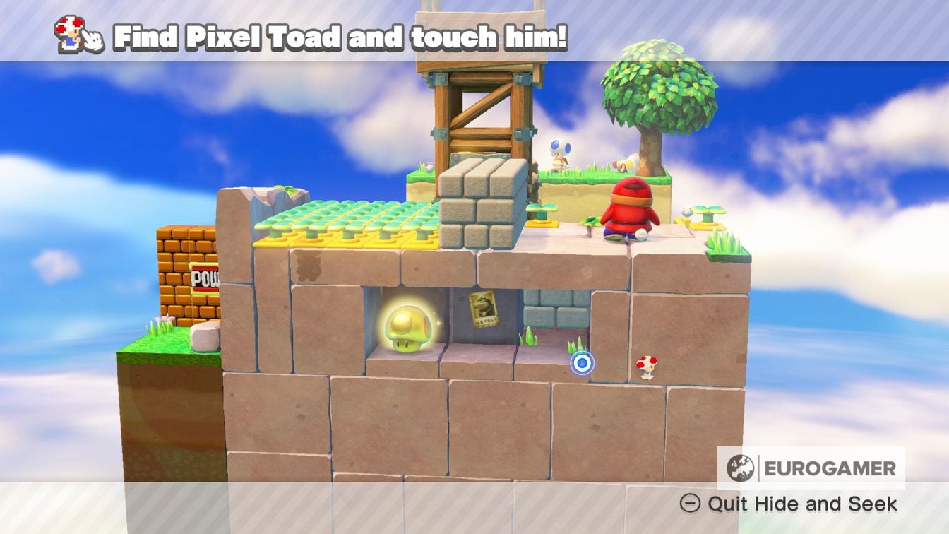 Captain Toad Pixel Toad locations every Pixel Toad in Episode 1, 2